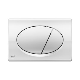 Кнопка управления AlcaPlast для скрытых систем инсталляции хром глянцевый M71