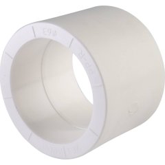 Муфта для полипропиленовых труб под сварку (цвет белый) Политэк d=63