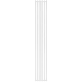 Радиатор алюминиевый STOUT Tonale 2000 6 секции универсальное подключение (белый), SRA-2120-200006