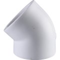 Угольник Политэк d=63 45* для полипропиленовых труб под сварку (цвет белый), 9400006345