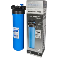 Магистральный фильтр стандарт для воды АКВАБРАЙТ, типоразмер Big Blue 20, 60 л/мин