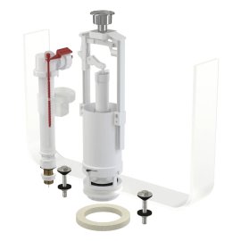 Выпускной комплект AlcaPlast со стоп кнопкой, SA2000SK 1/2 CHROM