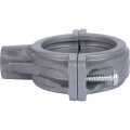 Хомут Sinikon ПП D 050 серый стандарт со шпилькой и дюбелем