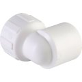 Угольник Политэк 25x3/4 с внутренней резьбой для полипропиленовых труб под сварку (цвет белый), 9400002534