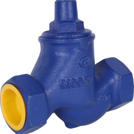 Клапан обратный подъемный ZETKAMA 277A Ду32 Ру16 м/м из чугуна, 277A032C31