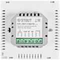 Термостат универсальный STOUT STE-2001 3А, ON/OFF белый