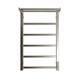 Полотенцесушитель STOUT электрический JAZZ quadro 80*50 Полированный с полкой, SHQ-J1QQ-F08050