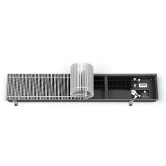 Внутрипольный конвектор VARMANN Qtherm ECO ECO 230x90x1200 201125 (решетка анодированная в цвет алюминия), Q ECO  230.90.1200 201125