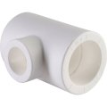 Тройник переходной Политэк 32х20х32 для полипропиленовых труб под сварку (цвет белый), 9300322032