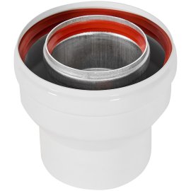 Переход ROMMER с O60/100 на O80/125 (алюминий), RCA-8125-000105