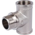 Тройник STOUT ВНВ никелированный 3/4 x3/4 x3/4, SFT-0065-343434