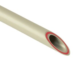 Труба армированная стекловолокном Pro Aqua RUBIS SDR 7,4 Серая d=20 PP-R, PA35008PG