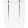 Распродажа: Радиатор биметаллический STOUT STYLE 350 4 секции боковое подключение (белый RAL 9010), SRB-0110-035004