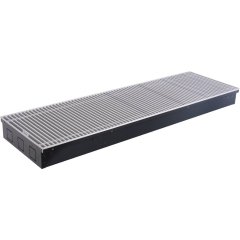 Внутрипольный конвектор STOUT SCN-1100 80х300х1000 (Решётка роликовая) правое подключение, SCN-1100-0830100