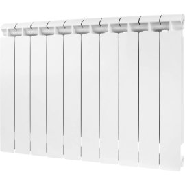 Радиатор биметаллический Global STYLE EXTRA 500 10 секций боковое подключение (белый RAL 9010)