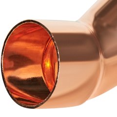 Отвод JINTIAN 45° ВП-НП 28 из меди 28 под пайку JT-1504028