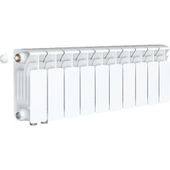 Радиатор биметаллический RIFAR BASE VENTIL 200 BVL 10 секций нижнее левое подключение (белый RAL 9016)