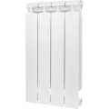 Радиатор биметаллический Global STYLE EXTRA 500 4 секции нижнее правое подключение (белый RAL 9010)