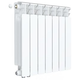 Радиатор биметаллический RIFAR BASE VENTIL 500 7 секции BVRL нижнее правое подключение (белый RAL 9016)