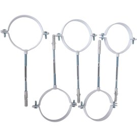 Хомуты крепежные Vaillant для труб 60/100 мм (5 штук), 303821