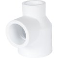 Тройник переходной Политэк 32х25х20 для полипропиленовых труб под сварку (цвет белый), 9300322520