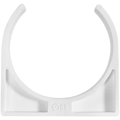 Опора одинарная Pro Aqua d= 63 PP-R Белая