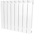 Радиатор биметаллический STOUT STYLE 500 8 секций боковое подключение (белый RAL 9010), SRB-0110-050008