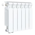 Радиатор биметаллический RIFAR MONOLIT VENTIL 350 MVL 6 секций нижнее левое подключение (белый RAL 9016) 3RM35.VL-6, 3RM35.VL-6