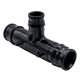 Тройник переходной радиальный PPSU 32x25x32, черный,RTP