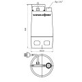 Дренажный насос Vandjord APV.06.40.04.1, 76221001