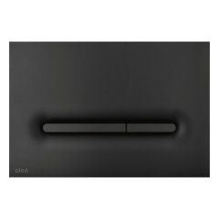 Кнопка управления AlcaPlast для скрытых систем инсталляции черный матовый M1878