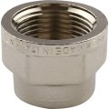 Муфта TIEMME ВВ никелированная 3/4х1/2 для стальных труб резьбовой, 1500193