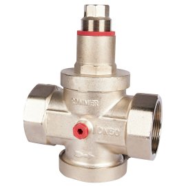 Редуктор давления ROMMER PN25 вн/вн 2  с выходом под манометр, RVS-0008-000050