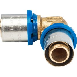 Угольник Prandelli Multyrama 90 20х2.0 профиль H,TH,U для металлопластиковых труб прессовой, 509.06.12.0