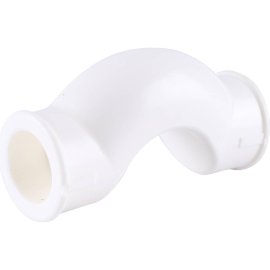 Обводное колено Kalde d=32 для полипропиленовых труб под сварку (цвет белый), 3202-twc-320001
