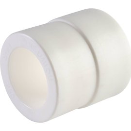 Муфта переходная внутр./наруж. Политэк 50х40 для полипропиленовых труб под сварку (цвет белый), 9200005040