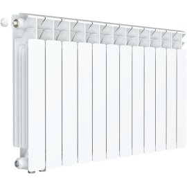 Радиатор биметаллический RIFAR BASE VENTIL 500 12 секции BVRL нижнее правое подключение (белый RAL 9016), 1RB50.VС-12