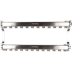 Коллектор из нержавеющей стали ROMMER для радиаторной разводки 12 выходов