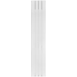 Радиатор алюминиевый STOUT Sebino 1800 4 секции универсальное подключение (белый ), SRA-1120-180004