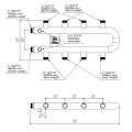 Кольцевой коллектор для отопления GIDRUSS на 4 контура RMSS-60-R4.TW