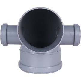 Отвод Sinikon с двумя патрубками ПП D110/050*87°, 556003.R