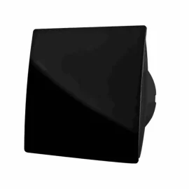 Вентилятор BETTOSERB с обратным клапаном черный пластик матовый