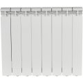 Радиатор алюминиевый STOUT ALPHA 500 8 секций боковое подключение (белый RAL 9016), SRA-2310-050008