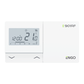 Программируемый беспроводной Терморегулятор ENGO Controls E901 RF, на батарейках