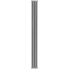 Радиатор алюминиевый STOUT Anteprima 2000 4 секции универсальное подключение (серый), SRA-3120-20000804
