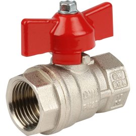 Кран шаровой Itap IDEAL 092 1/2 муфтовый полнопроходной (бабочка), 26093U