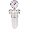Фильтр с манометром с латунной колбой TIEMME 3/4BP, 3130008(3131N0005)