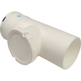 *SCA-8080-010210 STOUT Элемент дымохода конденсац. визуальн инспекция T образн DN80 п/м PP-FE