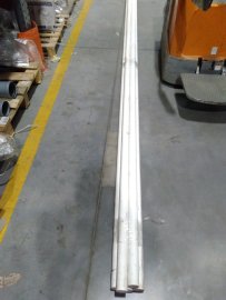 Уцененный товар (потертости): Труба полипропиленовая армированная Политэк d=50х8,3 (PN 25) (стекловолокно) (цвет белый), 9250050084