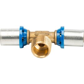 Тройник Prandelli Multyrama с наружной резьбой (16х2,0)х1/2 профиль H, TH, U, 509.07.51.6